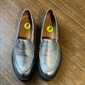 Silver Loafers, worn once